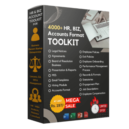 4000+ HR, BIZ, ACCOUNTS FORMAT TOOLKIT